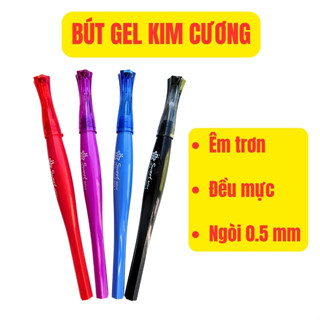 Bút gel bút bi nước kim cương Chosch, bút mực gel 0.5mm