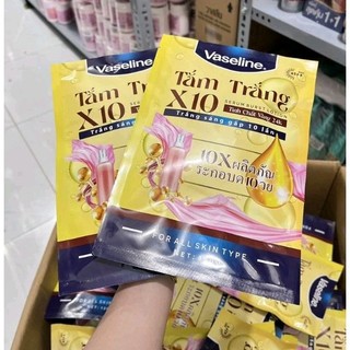 Tắm trắng vaseline 10x