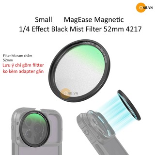 Small magnetic 1/4 effect black mist filter 52mm 4217
