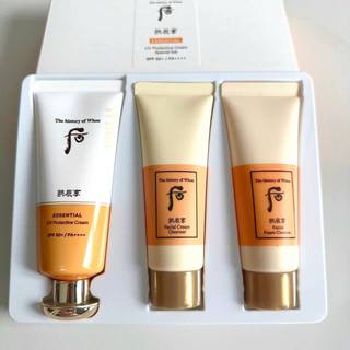Set kem chống nắng Whoo vàng Whoo Essential Sun Cream SPF50+/PA+++