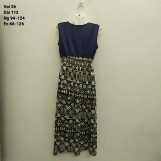 ĐẦM MAXI PHỐI MÀU
