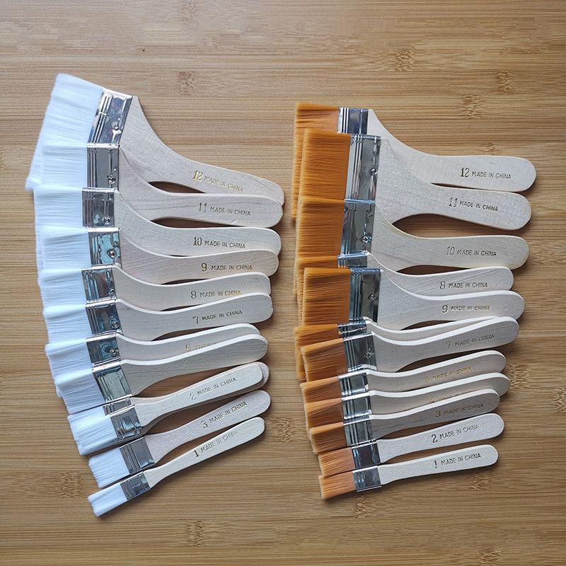 Chổi sơn, cọ vẽ, quét bụi làm họa cụ, trang trí tiểu cảnh, làm đồ thủ công, DIY