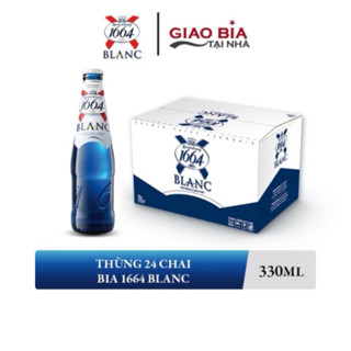 Hoả Tốc Bia Kronenbourg 1664 Blanc Thùng 24 chai 330ml