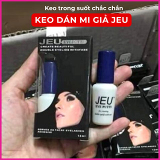 Keo dán lông mi giả kích mí JEU trong suốt chắc chắn sử dụng hàng ngày