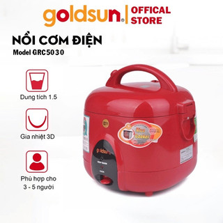 Nồi cơm điện 1.5l goldsun grc5030-bảo hành 12 tháng