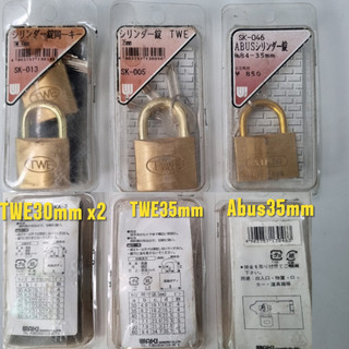 Ổ khóa nội địa Nhật nhiều loại TWE, ABUS, AIAI. Khóa chốt bản lề nhật bãi hàng mới chưa xài