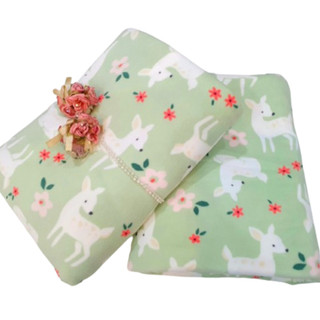 Mền nỉ Thái văn phòng NAI NGỌC BABY văn phòng, đi học, du lịch