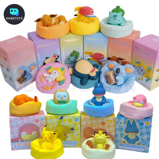 Mô hình Pokemon đang ngủ xịn sò-hàng nội địa Trung cao cấp-Pikachu / Eevee / Bulbasaur / Snolax ...