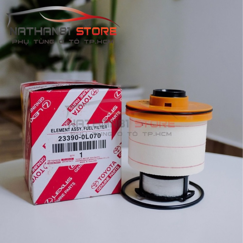 Lọc dầu, nhiên liệu. Toyota Fortuner (2017-2020), Toyota Hilux (2016-2020). Mã sản phẩm : 23390-0L07