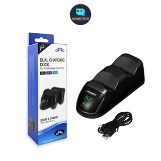 Dock sạc tay cầm DualShock 4 (DOBE) xịn sò có đèn LED báo pin cho máy game Sony PS4 Pro / Slim / Fat