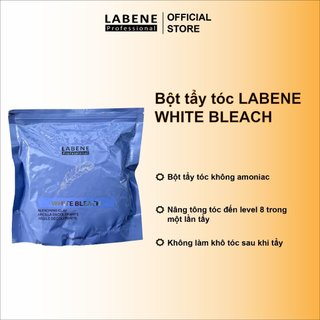 Bột tẩy trắng tóc Labene Collagen cao cấp cho tóc tẩy nhuộm, nâng tone hiệu quả, không gây hư tổn tóc, an toàn | LABENE