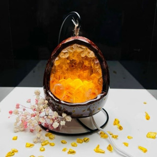 Đèn ngủ trứng đá thạch anh