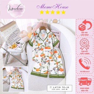 Đồ Mặc Nhà Pijama Lụa Latin Quần Lửng Freesize - HÀNG THIẾT KẾ