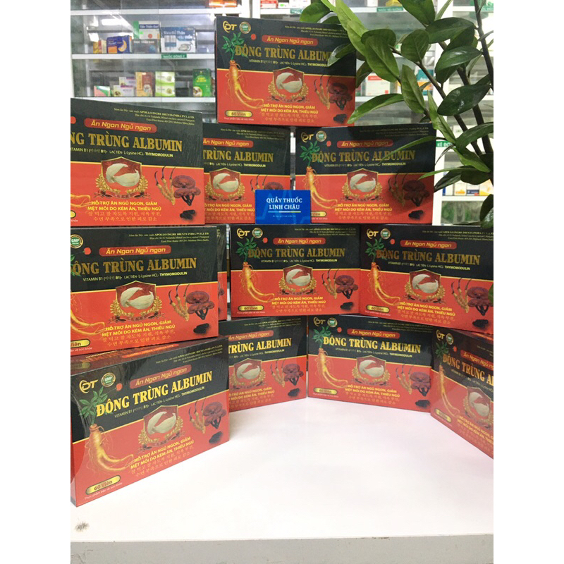 Đông trùng Albumin giải pháp cho người suy nhược cơ thể, mất ngủ ngày 1 viên