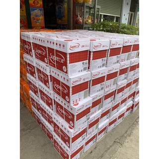 (SỈ ) 1 THÙNG GIẤY A4 SUPPER (5 GRAM/2500 TỜ) - VPP QUỐC HUY.