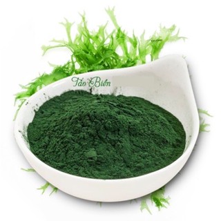 100gr Bột tảo xoắn Spirulina vi kim nguyên chất handmade