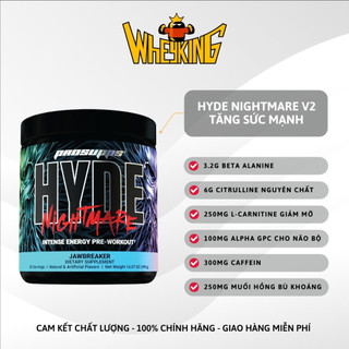 Hyde Nightmare pre workout tăng sức mạnh, sức bền, phục hồi cơ hoàn chỉnh