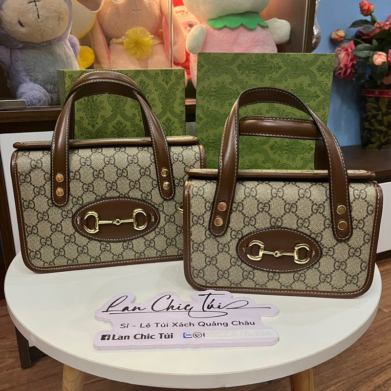 (BẢN ĐẸP QUAI TÚI DẦY) Túi xách nữ GC Thuỳ tiên ĐỦ SIZE hàng hai box đẹp