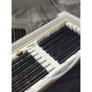 Mi Lông Thỏ siêu mềm,nhẹ_dày 0.03 độ cong J-C-CC hàng mix số 8-13 trong khay