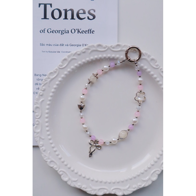 Magenta/ Móc treo túi và điện thoại