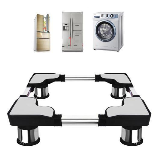 Kệ Máy Giặt Tủ Lạnh Inox, Chân Kê Máy Giặt Tủ Lạnh Đa Năng Giảm Rung Giảm Chấn, Tùy Chỉnh Kích Cỡ