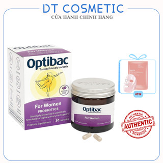 Men vi sinh Optibac tím Optibac for women hàng chính hãng Anh 30 - 90 Viên