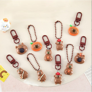 Móc khoá chuột lang nước capybara móc khoá cute móc khoá dễ thương