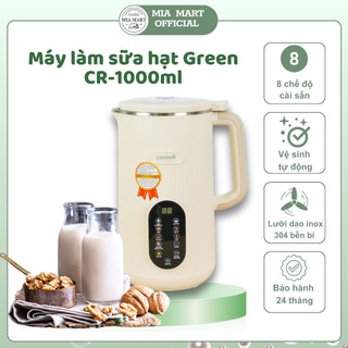 Máy làm sữa hạt creen cr-1000ml bảo hành 12 tháng chính hãng