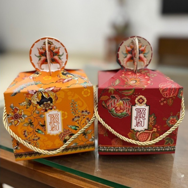 Hộp đựng bánh trung thu 1-2 bánh-Mẫu 2024 (125g-250g)