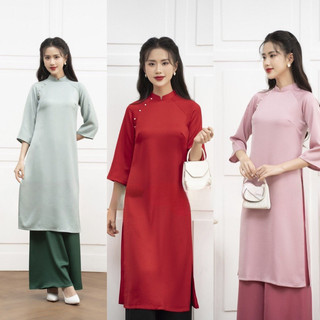 Áo Dài Cách Tân Siêu Xinh Cho Các Nàng Đón Tết
