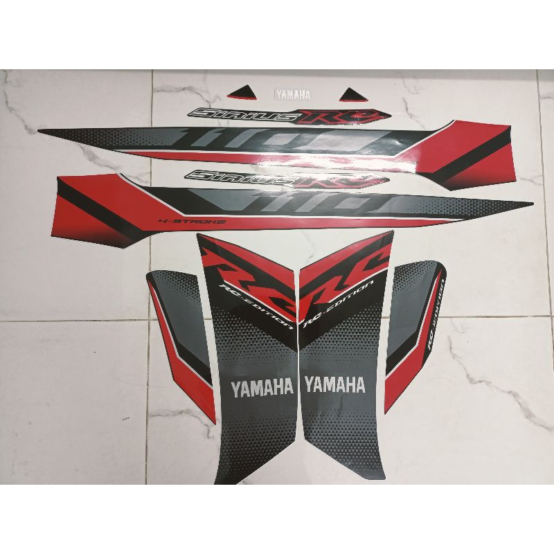 Bộ tem sirius RC 2018 màu đỏ dành cho Thợ