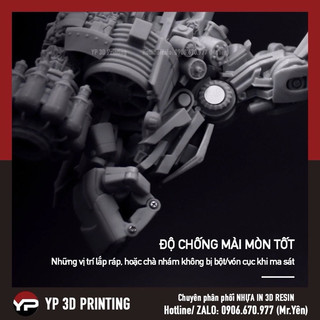 [Nhựa in 3D Resin UV Siêu Cứng - Chịu lực] MAGFORMS Rigid Resin 1000ml (Rigid110)