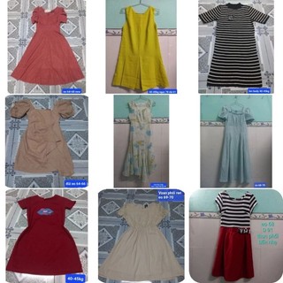 Thanh lý đầm size s eo 68-70 40-45kg