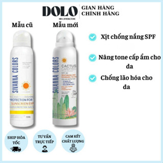 Xịt chống nắng Sivanna Colors Thái Lan 150ml chống nước , xịt chống nắng body SPF 50+ mọi loại da Weilaiya