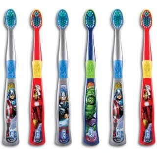 BÀN CHẢI ĐÁNH RĂNG NGƯỜI NHỆN / SIÊU ANH HÙNG CHO BÉ TỪ 3 TUỔI HÌNH NGƯỜI NHỆN ORAL B TỪ MỸ-mềm vừa