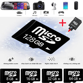 Thẻ nhớ tốc độ cao 128gb/8gb/16gb/64gb/32gb, thẻ nhớ tf, thẻ nhớ micro, thẻ nhớ sd, model phổ thông