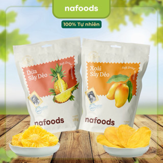  Combo Xoài & Dứa sấy dẻo Nafoods túi 100g 