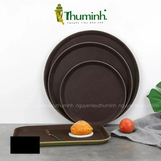 Khay Tròn Bê Đồ Chống Trượt Size 28cm, 35cm, 40cm