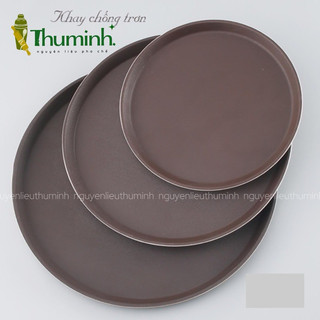 Khay Tròn Bê Đồ Chống Trượt Size 28cm, 35cm, 40cm