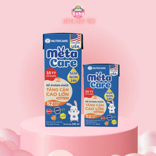Sữa pha sẵn Nutricare MetaCare Eco 110ml/180ml