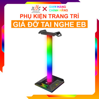 Giá Treo Tai Nghe Piifoxer Tích Hợp Led RGB Chuyển Màu Tự Động Mã EB02 Dành Cho Game Thủ