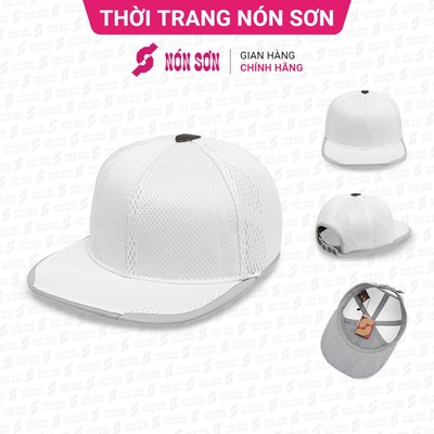 Mũ snapback hiphop nam nữ NÓN SƠN chính hãng MC229AK-TR1
