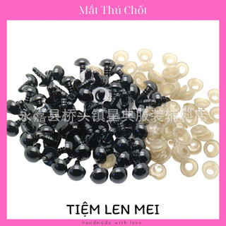 🌸 Mắt thú Chốt - Làm búp bê, thú bông (Từ size 5mm - 24mm) 🌸