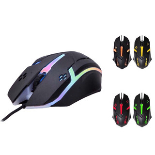 Chuột máy tính có dây game thủ led 7 màu g21 cổng usb