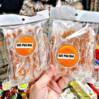 Bánh tráng cuộn đậu phộng tép rim kèm sốt chấm bịch 12 cuốn
