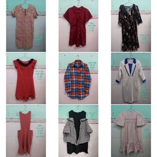 Thanh lý đầm size m eo 72-74 45-50kg