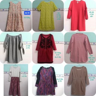 Thanh lý đầm size l eo 76-78 50-55kg