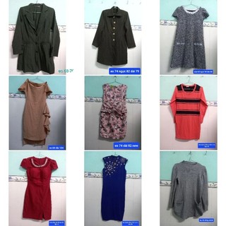 [Pass] Thanh lý Đầm size S M eo 68-74 40-50kg (D)