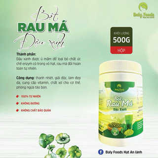 Bột rau má đậu xanh BalyFoods
