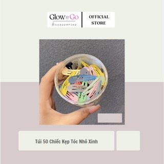 Túi 50 chiếc kẹp tóc nhỏ xinh